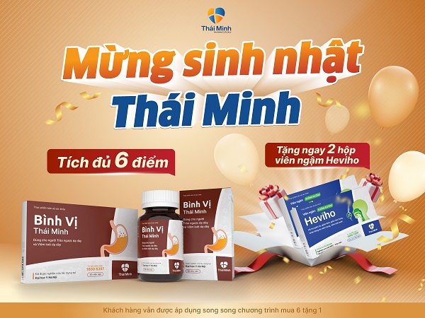 MỪNG SINH NHẬT THÁI MINH - RINH NGAY NGÀN QUÀ TẶNG